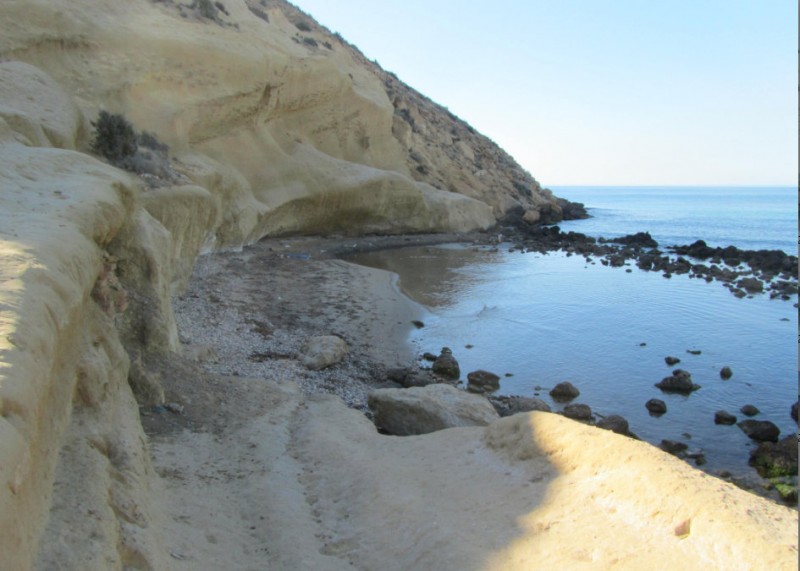 The Cuatro Calas coastal walk in Águilas SL-MU18