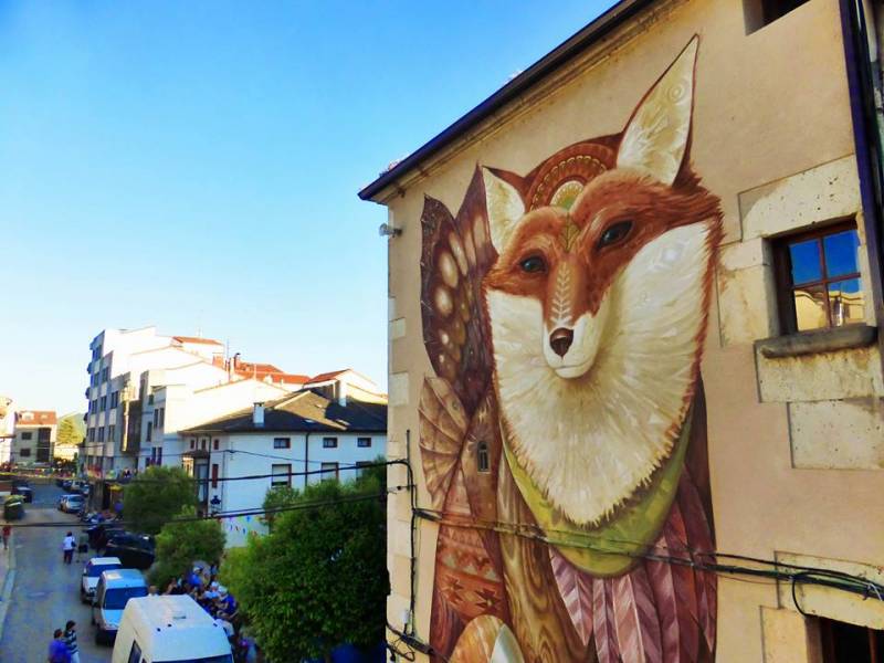 Alternative urban art route in Spain: Discover 7 amazing murals from artists Alegria del Prado