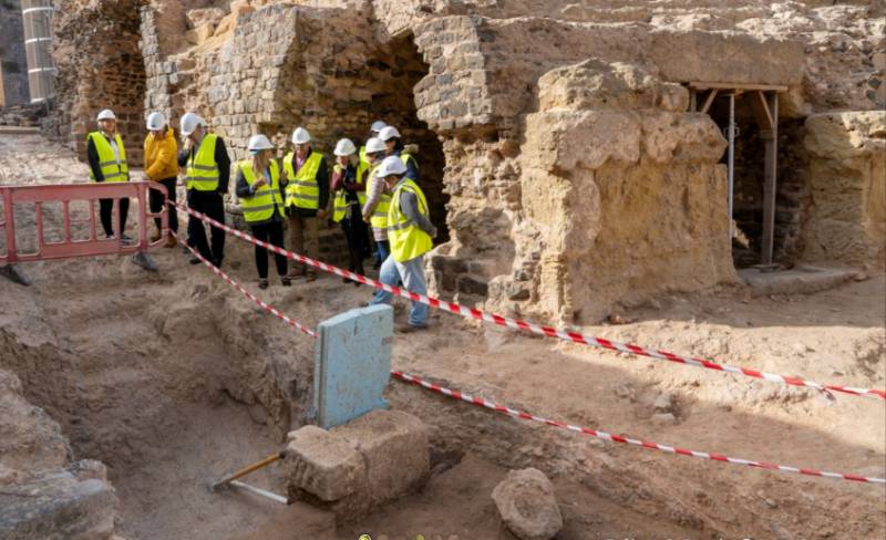 Gladiator and animal pit uncovered at the Roman Amphitheatre of Cartagena