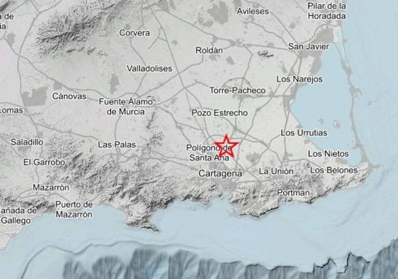 Two earthquakes in Cartagena this morning