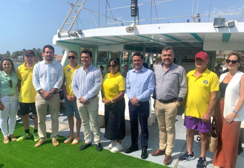 Mar Menor ferry returns to connect Santiago de la Ribera and La Manga