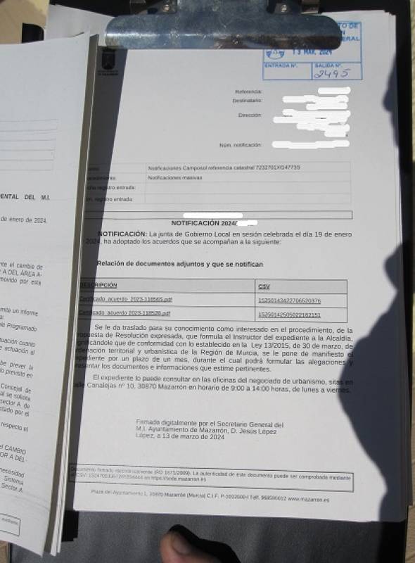 Camposol notifications – absent owners can have document collected by proxy