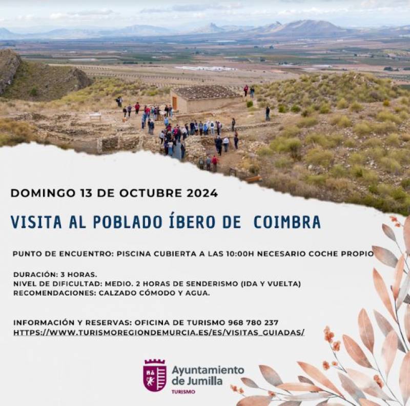 October 13 Guided Spanish tour of Coimbra del Barranco archeological site in Jumilla