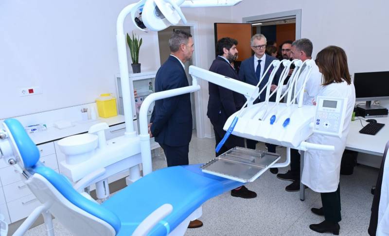 Caravaca's Health Centre extension is already receiving patients