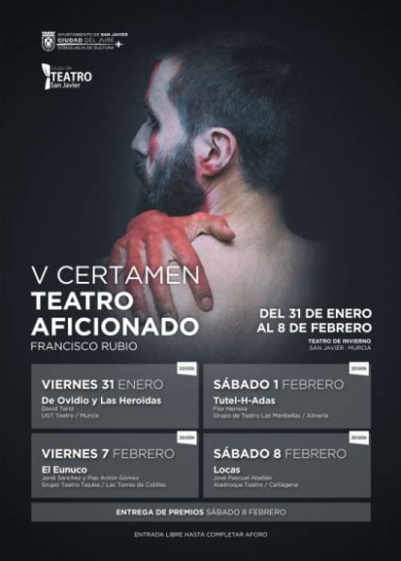 January 31-February 8 Amateur theatre competition in San Javier