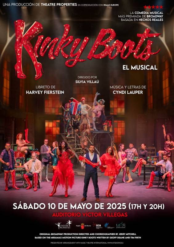 May 10 Kinky Boots the Musical in Murcia!