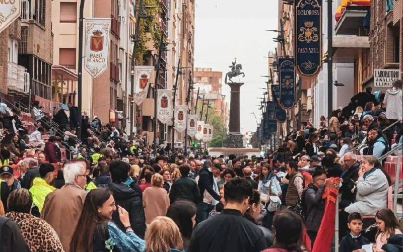 Holy Week in Lorca exceeds all expectations with more than half a million visitors