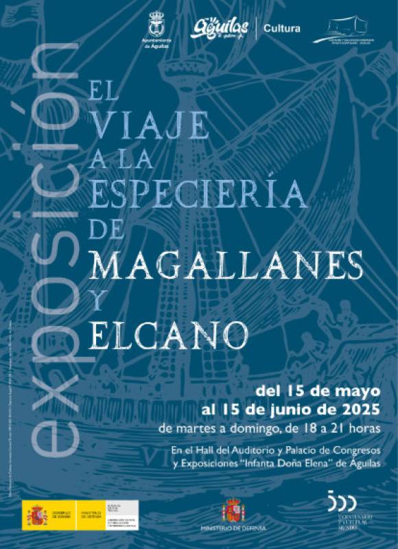 Until June 15 Magellan and Elcano exhibition in Águilas