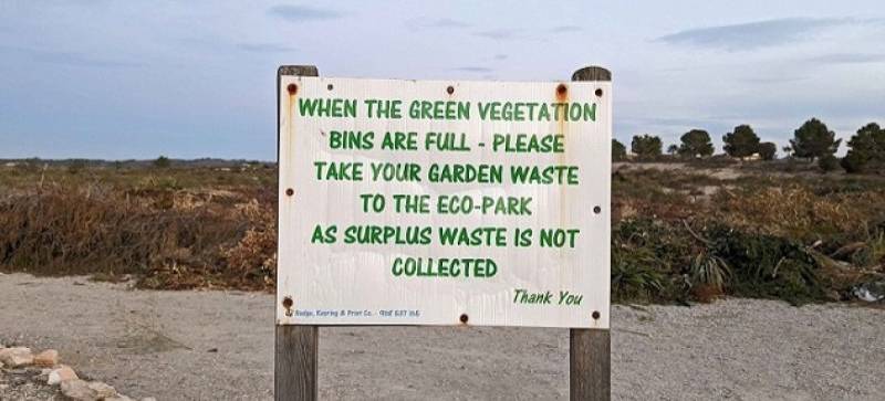 Mazarrón Town Hall votes to tackle Camposol garden waste problem