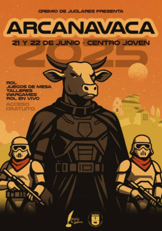 June 21 and 22 Arcanavaca fanstasy and board games weekend in Caravaca de la Cruz