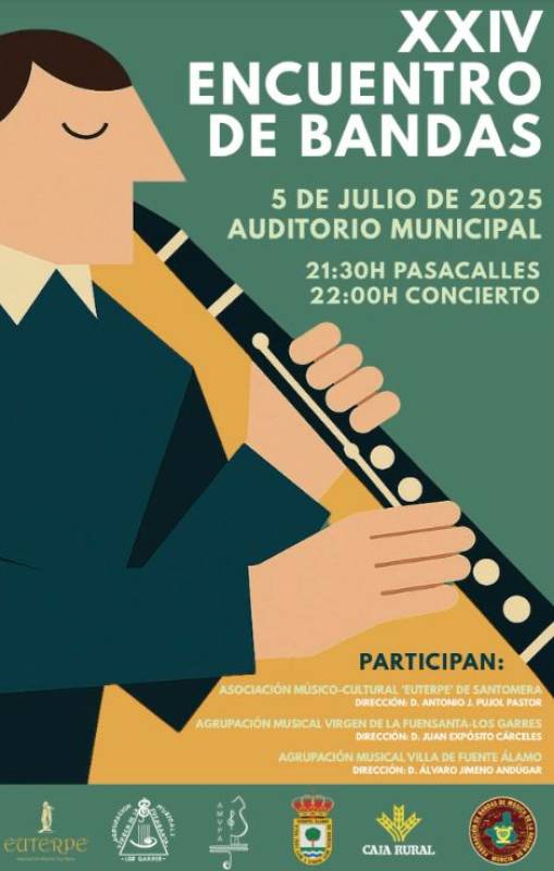 July 5 Free parade of live music in Fuente Álamo