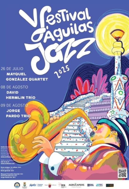 August 8 The David Hermlin Trio at the Águilas summer Jazz Festival