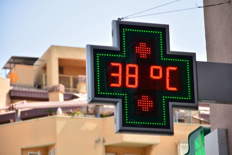 It's getting hot again for August: Murcia weekend weather forecast July 31-August 3