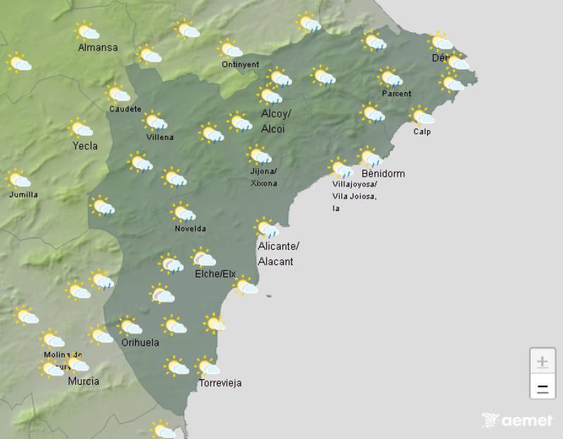 Dangerous heat to subside after today: Alicante weather forecast August 18-21