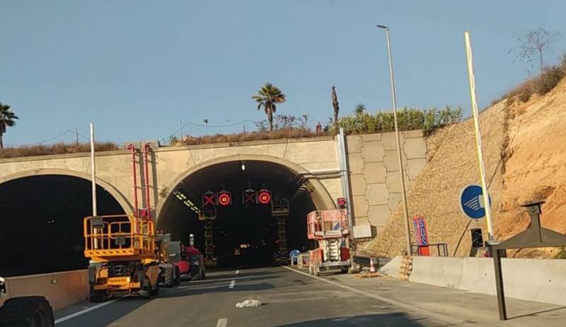 AP-7 tunnel in Pilar de la Horadada shuts again for improvement works