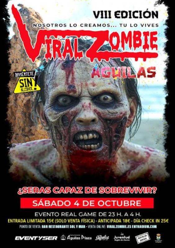 October 4 Viral Zombie event in Águilas