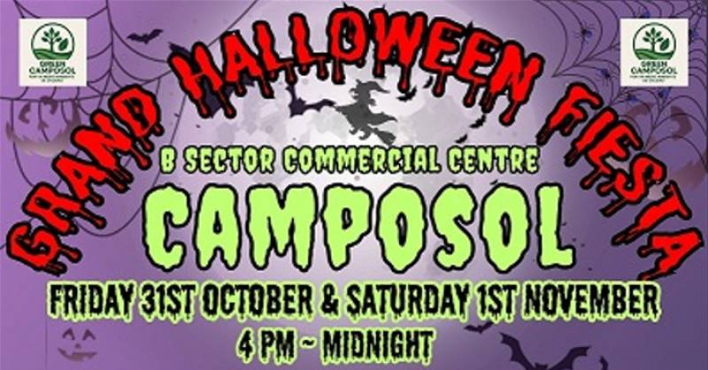 October 31 & November 1 Grand Halloween Fiesta at Camposol Sector B Commercial Centre