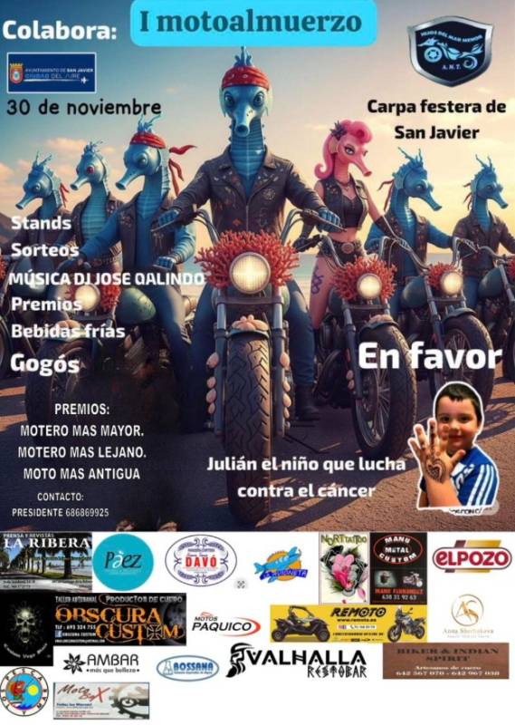 November 14 to December 8 Annual patron saint fiestas in San Javier
