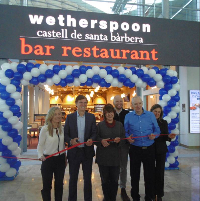Wetherspoon opens first Spanish pub at Alicante Airport with full English breakfasts and pints of Guinness