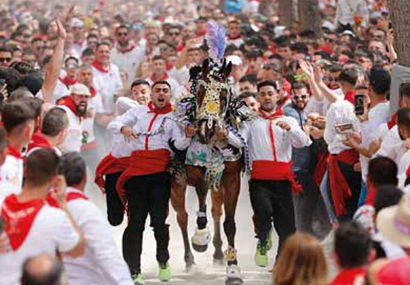 May 1 to 5 The Fiestas de la Vera Cruz and the Running of the Wine Horses 2026 in Caravaca