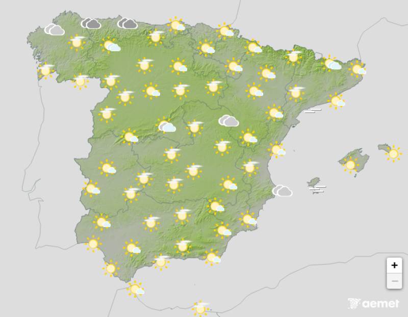 June temperatures arrive this weekend: Spain weather forecast April 16-19