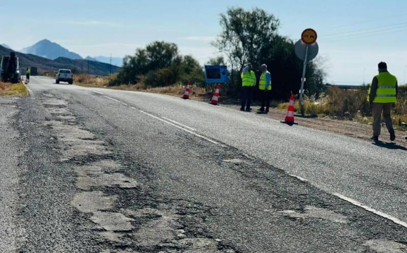 Improvements imminent on coast road from Mazarrón to Águilas