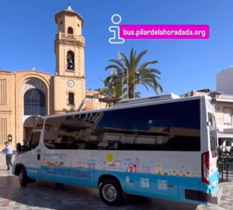 Pilar de la Horadada launches new free and fully accessible bus service