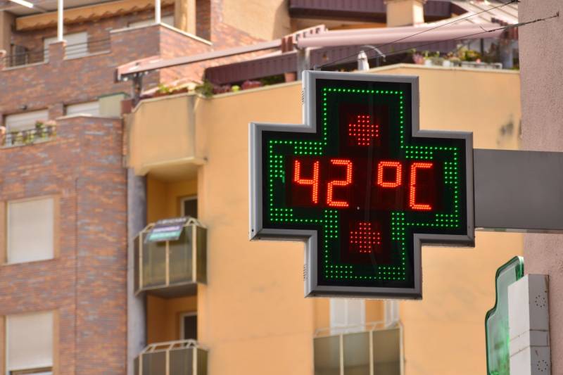 Saharan air brings intense heat and humidity: Alicante weekend weather June 18-21