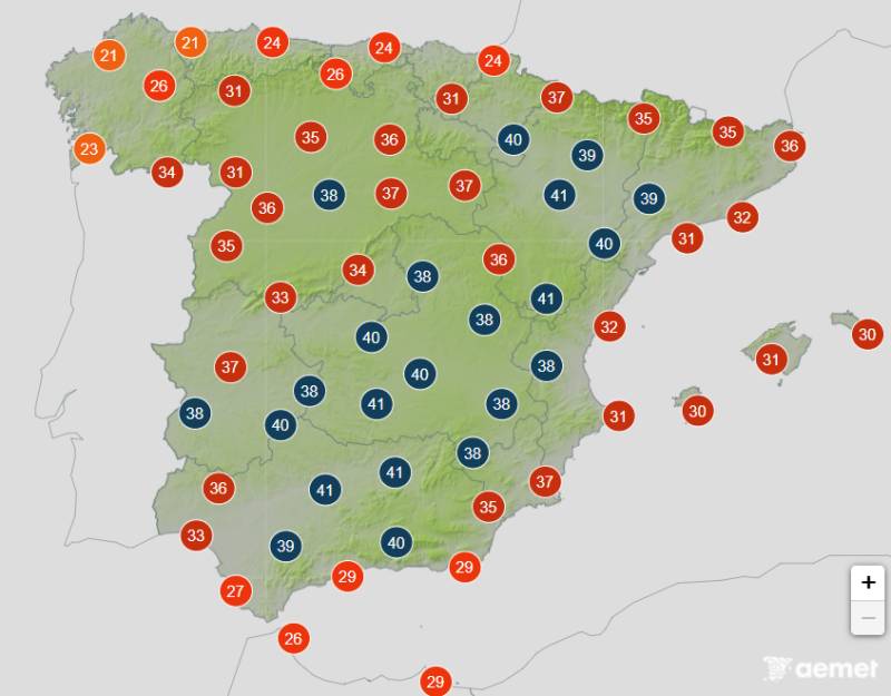 Spain swelters as 43°C heat heads this way: Weather forecast July 30 – Aug 2