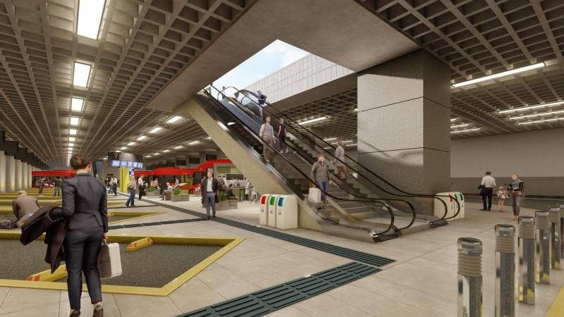 What will happen to Murcia's central bus station site when the terminal moves?
