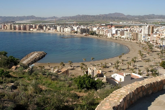 Águilas beaches: Playa de Poniente