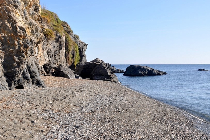 Cartagena beaches: Cala Flores in Cabo de Palos