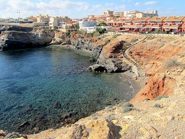 Cartagena beaches: Cala del Muerto in Cabo de Palos