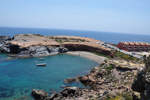 Cabo de Palos, visiting the lighthouse and marina area, a great ride out for bikers