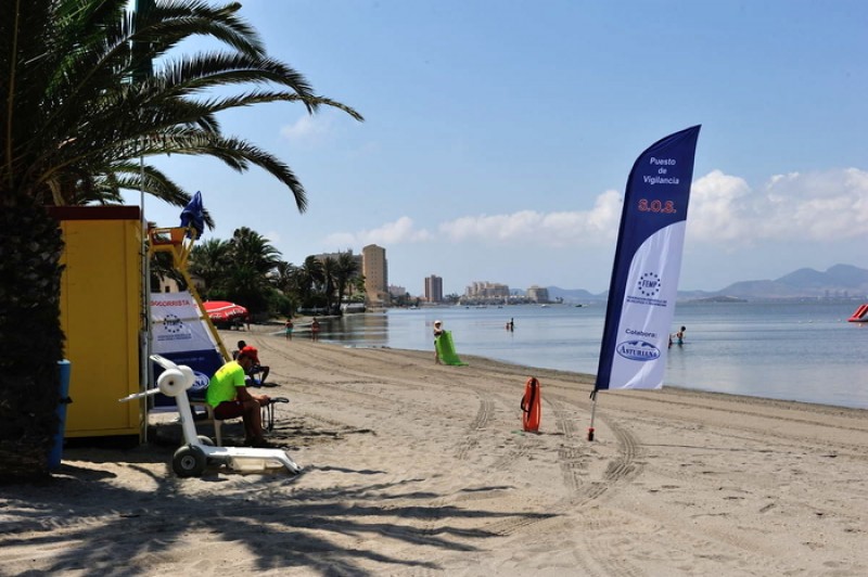 La Manga del Mar Menor beaches: Playa El Pedruchillo