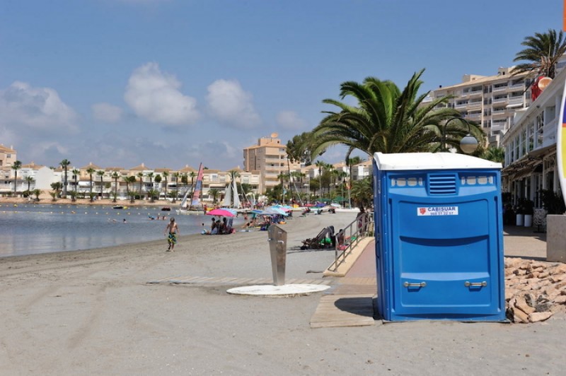 La Manga del Mar Menor beaches: Playa El Pedruchillo