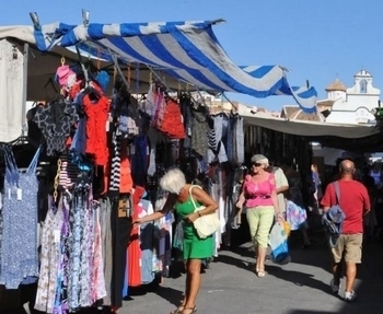 Mazarrón outdoor and indoor markets